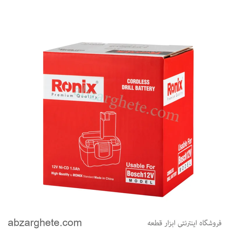 باطری ۱۲ ولت طرح بوش برند رونیکس - تصویر 2