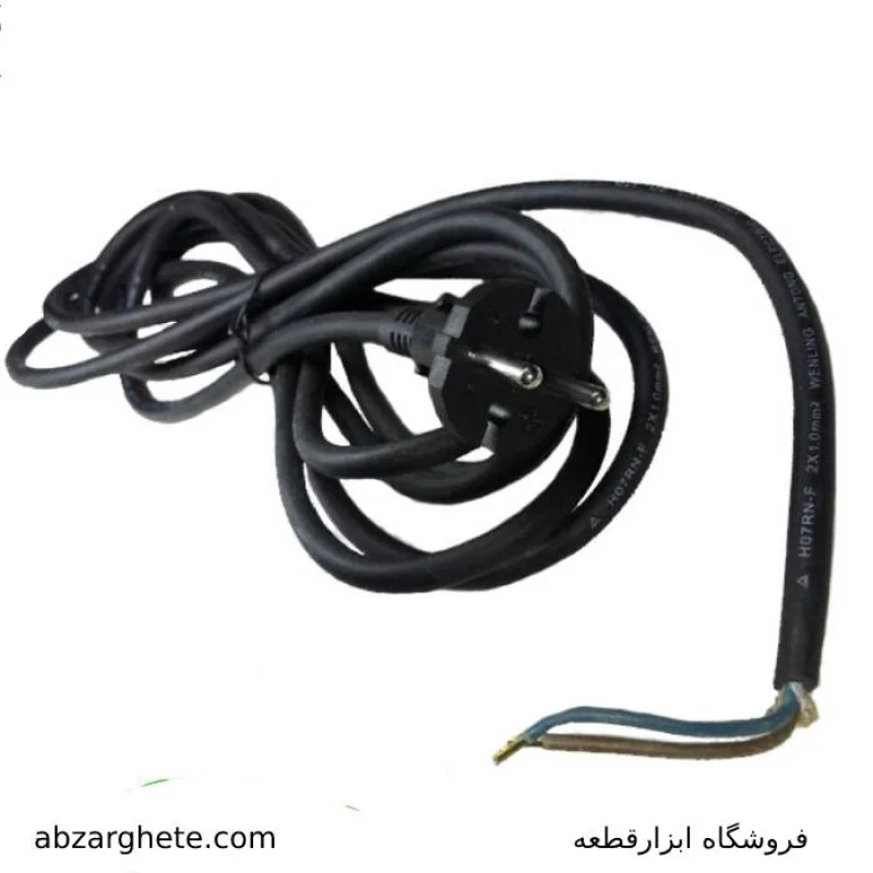 کابل سنگ فرز ۴ متری ۲*۱.۵ نخ دار