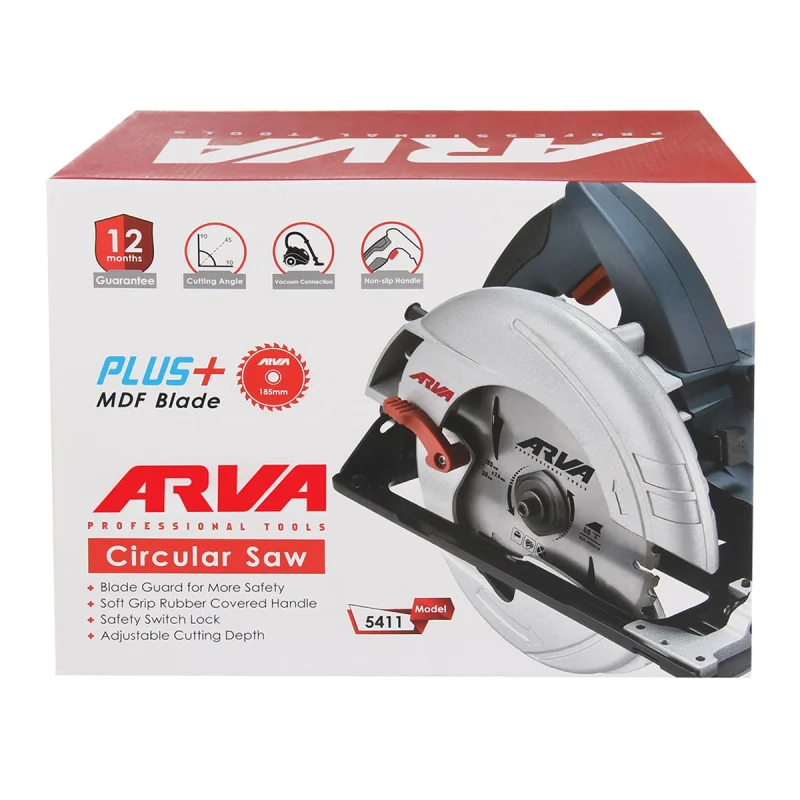 اره گرد بر ۱۸۵ میلیمتری آروا مدل ۵۴۱۱ - تصویر 5