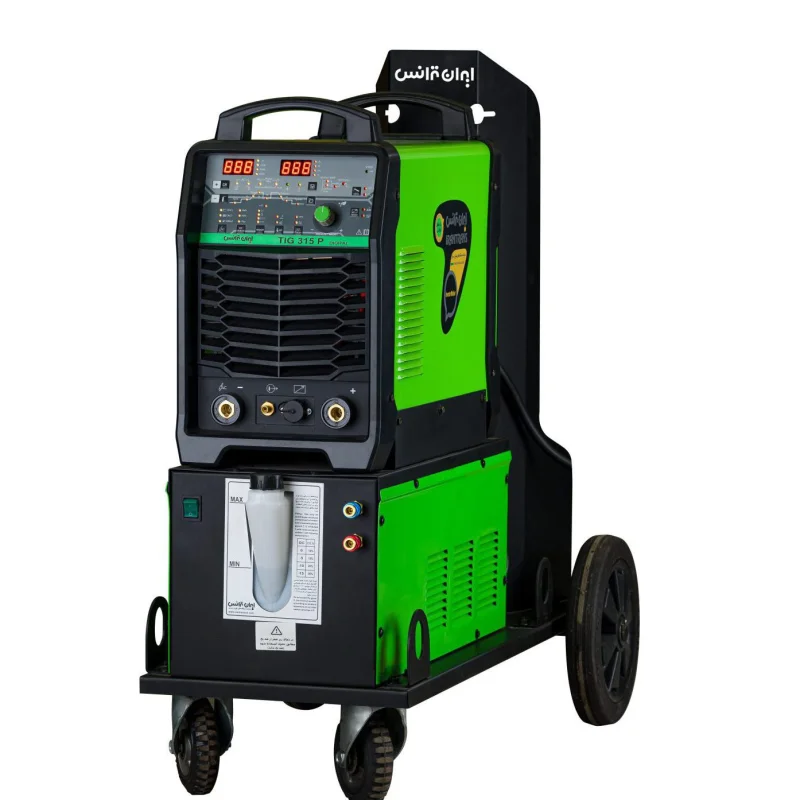 دستگاه جوش اینورتر آرگون (پالسی) آب خنک ایران ترانس مدل TIG 315 P AC/DC (سه فاز)